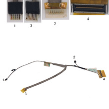 Новый ноутбук ЖК-кабель для LENOVO Ideapad S10-3 (тянет) P/N DD0FL5LC000 QTFL5-ESL0206A Замена Ремонт тетрадь ЖК-кабель низковольтной дифференциальной передачи сигналов 2024 - купить недорого