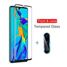 2-in-1 Camera Lens Film Tempered Glass For Huawei P30 Pro Glass On Huavei P30 P20 Mate 20 Lite screen protector mate20pro Film 2024 - buy cheap