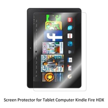 Clear LCD Filme PET Anti-Risco/Anti-Bolha/Tampa Do Protetor de Tela de Toque Sensível para Tablet Kindle HDX fogo 2024 - compre barato