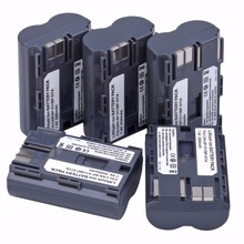5Pcs BP-511 BP511A 2500mAh Rechargeable Battery / Batteries For Canon EOS 40D 300D 5D 20D 30D Digital Camera 2024 - buy cheap