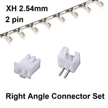 50 Sets JST XH 2.54 2-Pin Right Angle Connector plug Male , Female , Crimps 2024 - buy cheap