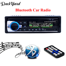 DeckYard Bluetooth V2.0 JSD-520 Stereo Autoradio Car Radio 12V In-dash 1 Din FM Aux Input Receiver SD USB MP3 Car Audio Player 2024 - buy cheap