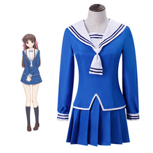 Anime Fruits Basket Cosplay Tohru Honda Sailor Suit Soma Kyo Yuki, uniforme escolar JK, ropa de fiesta de Halloween 2024 - compra barato