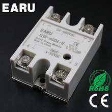 Solid State Relay SSR-40DA-H 40A SSR 40DA-H 3-32V DC TO 90-480V AC  solid state Resistance Regulator 2024 - buy cheap