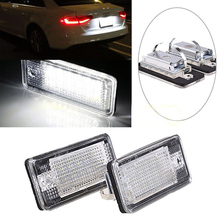 2pcs/pcs 18LED Error Free License Plate Light Lamp For Audi A3 A4 B6 B7 A6 A8 Q7 A5 2024 - buy cheap