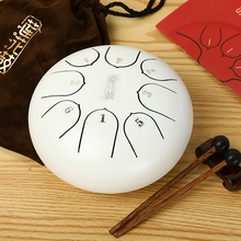New 6 inch Steel Tongue Drum Mini 8 Tone G Tune Hand Pan Drum Tank Drum with Drumsticks Carrying Bag Percussion Instruments 2024 - buy cheap