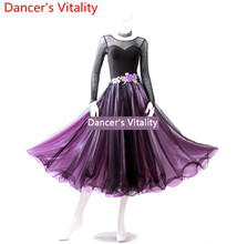 New women dance dress women ballroom performance dance dress ladies dance competition dress Waltz 2024 - buy cheap