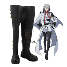Anime Seraph of the End Mikaela Hyakuya High Boots Cosplay Party Shoes Custom-made 2024 - buy cheap