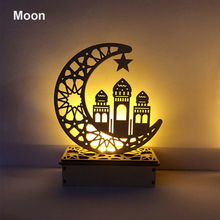 Decoração do ramadã com luzes led estrela luzes led decoração de eid mubarak suprimentos de festa ramadã muçulmano coração de festa 2024 - compre barato