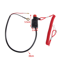 Cordón de seguridad para motocicleta, Motor fueraborda Universal, interruptor de parada, accesorios y Piezas de motocicleta, novedad de 2019 2024 - compra barato