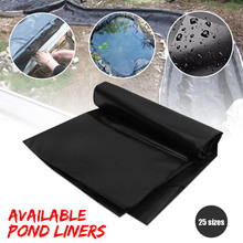 8-32ft Fish Pond Liner Gardens Pools PVC Membrane Reinforced Landscaping HDPE Heavy   Pool Waterproof Liner Cloth 2024 - buy cheap