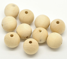 Cajitas de madera Natural para hacer joyas, 20mm, 30 Uds., accesorio para manualidades, MT0211/20 2024 - compra barato