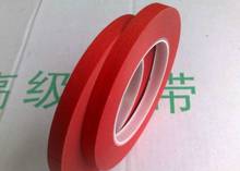 40 мм * 33 м односторонняя клейкая красная креповая бумага смесь ПЭТ высокотемпературная лента для предотвращения проникновения жидкости гальваническим покрытием 2024 - купить недорого