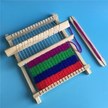 DIY loom for children wooden Manual knitting machine Physical science experiment free shopping 2024 - buy cheap