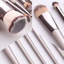 beauty makeup tools 9pcs makeup brush set flat foundation brush eyeshadow eyebrow concealer for personal makeup 2024 - buy cheap