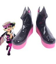 Splatoon Squid Pink Cosplay Boots Shoes Halloween Carnival Party Cosplay Custom Made 2024 - buy cheap