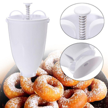 Plastic Donut Maker DIY Machine Tool Mold Kitchen Pastry Cakes Ware Doughnut Making Ceramic Baking Accessories 2024 - buy cheap