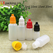 100 pcs Free Shipping 5 10 15 20 ml Frosted Transparent Plastic Empty Bottles Liquid Essential Oil Dispensing Small Container 2024 - buy cheap