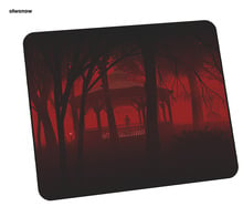 Mousepad personalizado para mouse, mousepad do mal dentro do mouse com 30x25cm para jogar, aniversário, teclado, pc 2024 - compre barato