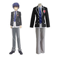 Japanese Anime Date A Live cosplay Itsuka Shido Costumes halloween party Anime School Uniform Cosplay Men 2024 - buy cheap