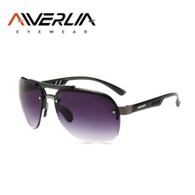 AIVERLIA Classic Sunglasses Man Brand Design Vintage Women Sunglasses Men Gradient Lens Unique Temple Glasses UV400 Gafas De Sol 2024 - buy cheap