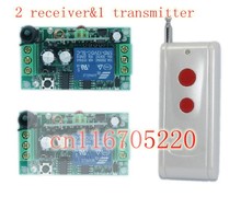 433 mhz 315Mhz1 12 v 10A CH RF Wireless Switch Controle Remoto reciver & 1 2 pcs controladores remotos para sistema de segurança 2024 - compre barato