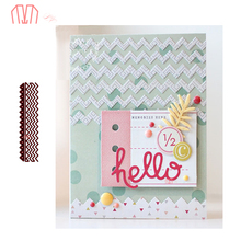 Plantillas de corte de Metal Mai 4 unids/set, plantillas para álbum para recortes de fotos, tarjetas decorativas de gofrado de papel DIY 2024 - compra barato