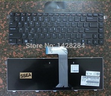 Клавиатура SSEA для Dell Inspiron 14z(N411z), M411R 14R 5420 7420 15R 5520 7520 14 3420 15 3520 2024 - купить недорого