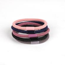 10pcs/lot Candy Colors Nylon Elastic Hair Bands 5.5CM Children Ponytail Holder Rubber Bands Kids Hair Accessories 2024 - buy cheap