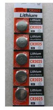 Frete grátis 10 unidades 3v cr2025 bateria botão célula tipo moeda 2024 - compre barato