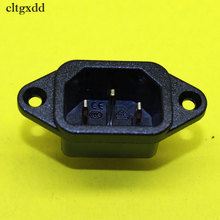 cltgxdd 150pcs 3P IEC 320 C14 Male Plug Panel Power Inlet Sockets Connectors AC 250V 10A 2024 - buy cheap