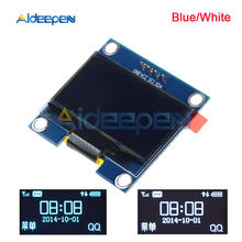 4PIN 1.3" OLED Module White/Blue Screen 128X64 1.3 inch OLED LCD LED Display Module 1.3" IIC I2C Communicate 2024 - buy cheap