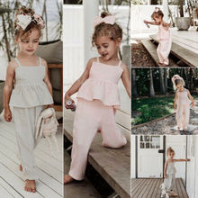 Детская одежда для маленьких девочек; комбинезон с оборками на шнуровке; комбинезон; боди; костюм; пляжный костюм 2024 - купить недорого
