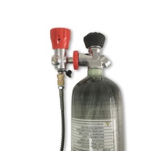 Cilindro de fibra de carbono ac103301, compressor de tanque de ar, válvula de pressão de oxigênio, cilindro para extintor de incêndio de mergulho, 4500psi 3l 2024 - compre barato