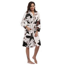 Women Robes Winter Warm bathrobe Nightdress Sleepwear Female Pajamas homewear sleepwear kimono hotel bathrobe 2024 - buy cheap