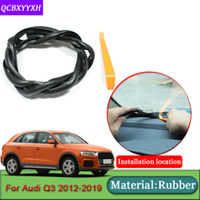 Car-styling For Audi Q3 2012-2019 Rubber Anti-Noise Soundproof Dustproof Car Dashboard Windshield Sealing Strips Car Accessories 2024 - buy cheap