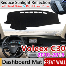 for Great Wall Voleex C30 2010~2016 Anti-Slip Mat Dashboard Cover Pad Sunshade Dashmat Carpet Accessories GreatWall 2014 2015 2024 - buy cheap