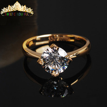 Anillo de diamante de moissanita de oro 100%, 18K, 750Au, color D, VVS con certificado nacional, MO-00H0120 2024 - compra barato
