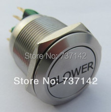 Símbolo ELEWIND 22mm 1NO1NC momentânea botão Com VENTILADOR (PM221F-11/S Com o símbolo DO VENTILADOR) 2024 - compre barato