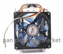4 Heatpipes CPU Cooler TDP 160W 90mm LED CPU Fan Aluminum Heatsink for LGA 775 2024 - buy cheap