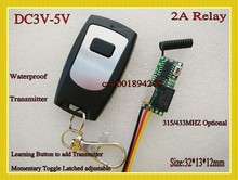 Digital Radio Remote Control Switch Mini Size DC5V Transmitter Receiver System Normally Open Comon Normally Close Learning Code 2024 - buy cheap