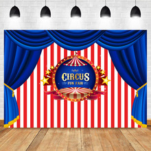 Mocsicka circo aniversário pano de fundo circo tenda carnaval fotografia backdrops listra cortina festa decoração foto fundo 2024 - compre barato