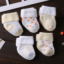 Мягкие хлопковые носки для маленьких девочек и мальчиков, 5 шт./лот, 3-12 м, чистые детские аксессуары, детские носки, новинка 2020 2024 - купить недорого