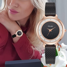 YOLAKO Top Brand Women's Watch Quartz Plastic Leather Band New Strap Watch Analog Wrist Watch Ladies Dress relogio feminino #N03 2024 - buy cheap