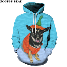 Anime Dog Sweatshirts Men Hoodies Funny Tracksuit 3D Printing Pullover Streetwear Hoody Hip Hop Coat Brand Drop Ship ZOOTOP BEAR 2024 - buy cheap