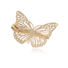 2019 Hot Sale Butterfly New Arrival Coroa Bride Circle Hair Clips Metal Holder Pieces Set Girls Plated Rose Christmas Jewelry 2024 - buy cheap