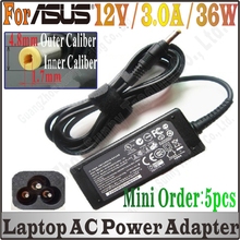 DHL Shipping, 50pcs/Lot Laptop Charger AC Adapter For asus Ee PC 900HA 904HA 900HD 904HG R33030 1000H 1000HA 1000HC 2024 - buy cheap