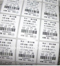 sticker printing 20*30mm custom adhesive label for all occasion uses 1000pcs/ lot 2024 - buy cheap