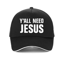 you y'all need jesus Letters Print baseball Cap men Women 100% Cotton Funny Hip Hop hat Fashion adjustable snapback hats 2024 - buy cheap