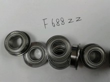 High quality 100cs F688ZZ F688-2Z flange ball bearings F688ZZ  8*16*5MM bearing--- free shipping 2024 - buy cheap